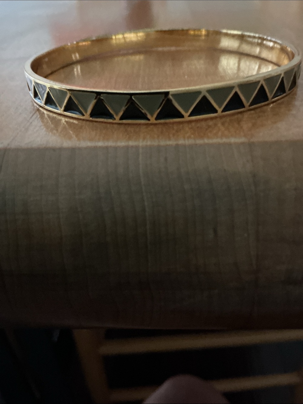 Gorjana Highland Chevron Enamel Bangle